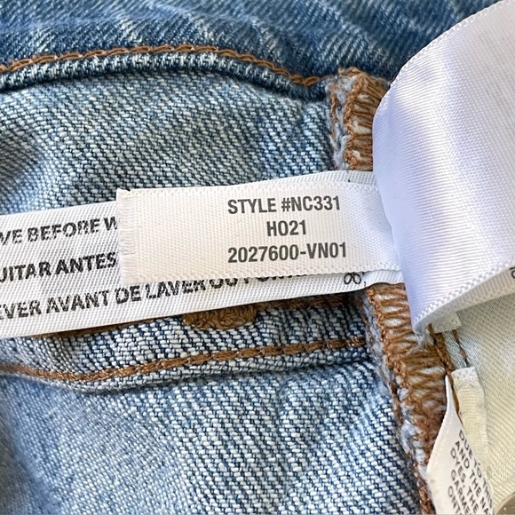 Madewell Perfect Vintage Straight Jean High Waist Heritage Stretch Denim Hoye 32 - Picture 15 of 15